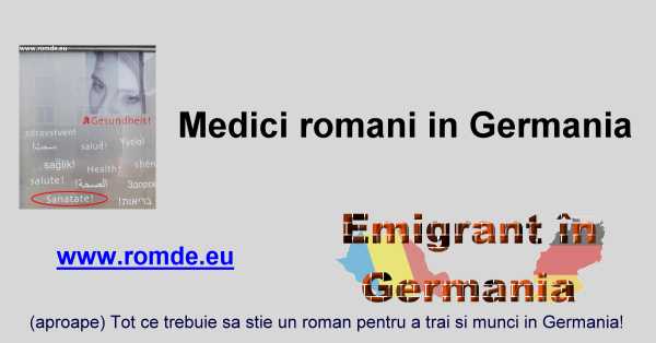 Medici romani in Germania