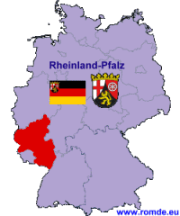 Harta Rheinland-Pfalz
