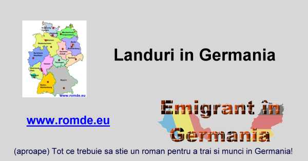 Landuri in Germania