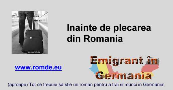 Plecarea din România