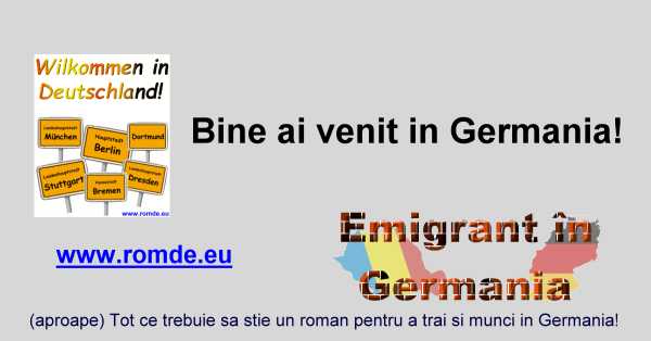 Bine ai venit in Germania