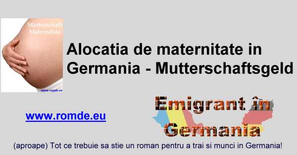 maternitate in Germania