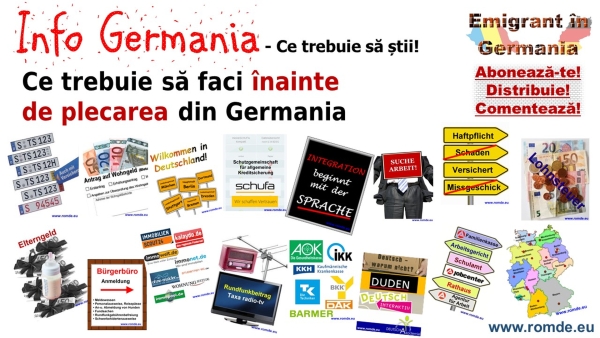 plecarea din Germania